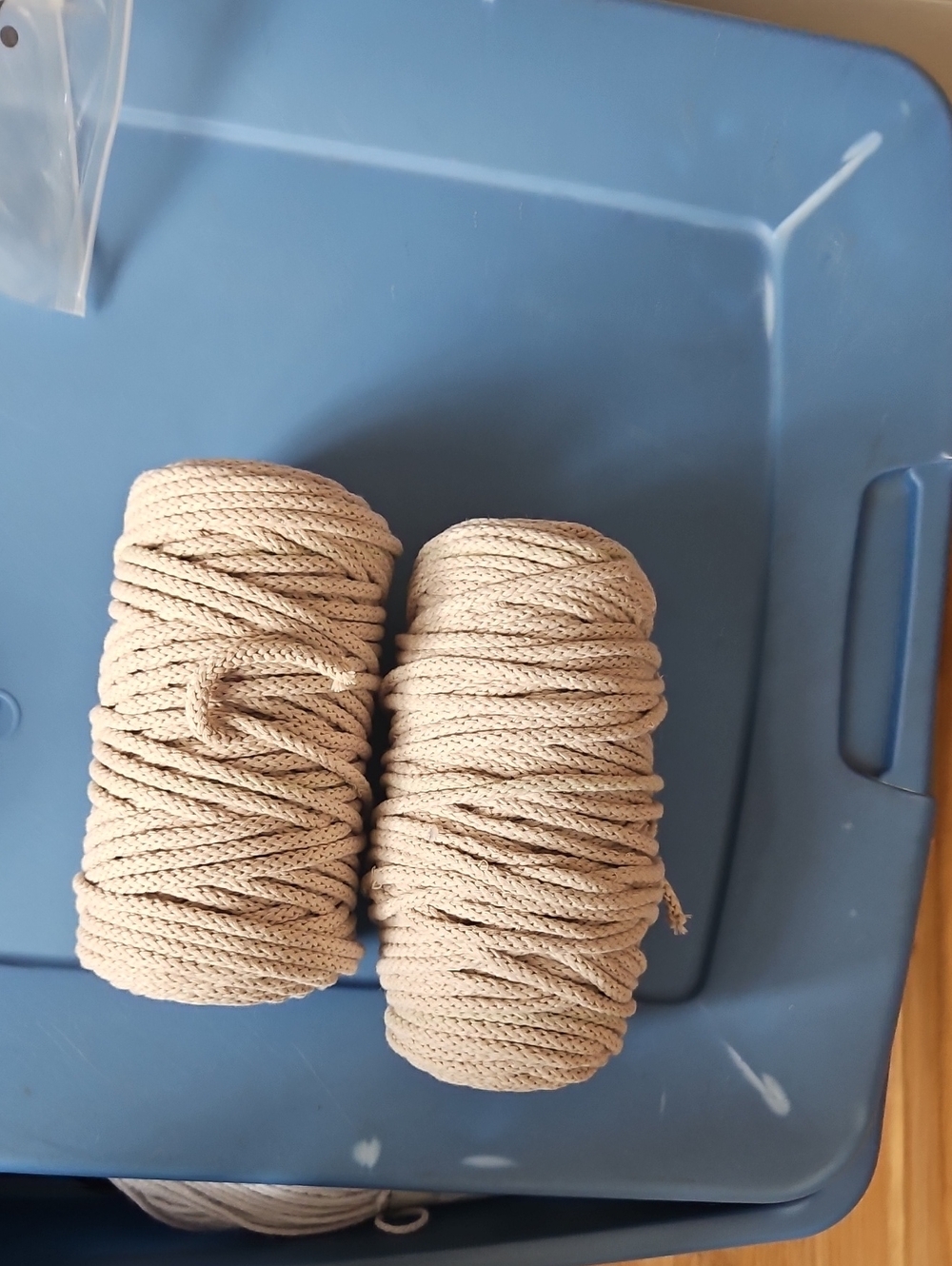 Natural Cotton Macrame Cord Rope - Neutral Cream